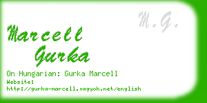 marcell gurka business card